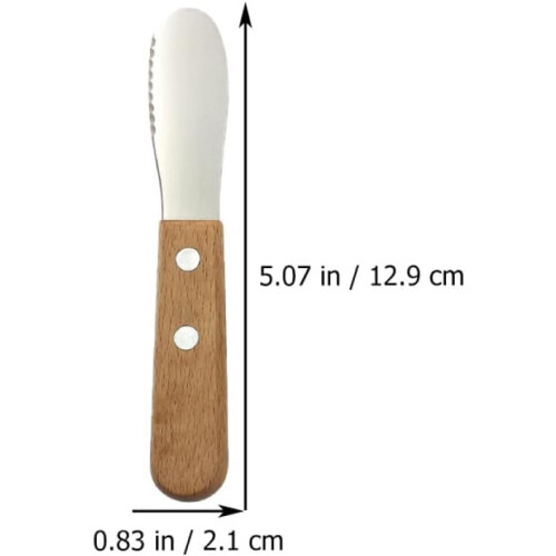 4 coupe-beurre à manche en bois 1
