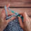 3pcs Metal Knitting Loop Ring Crochet Loop Rings Cat Open Finger for Knitting Tool 3