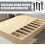 Adjustable Height Bed Frame Support Legs 4pcs with T-Shaped Design Heavy Duty Pp Material Bed Frame Replacement Parts 6