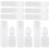 50pcs Empty Roller Perfume Bottles Liquids Oil Container Refillable Bottles Holders 3