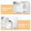 3er-Pack Thermometerclips, Edelstahl, Temperaturmesshalterung, geeignet 7