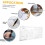 3pcs Geometric Stencil Drafting Ruler Plastic Drafting Tool Architecture Supplies 1
