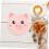 Placas de papel animal de fazenda 50pcs 7 polegadas descartáveis espessadas placas decorativas 1