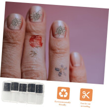 Women Nail Art Stickers 30 Rolls Lace Celestial Manicure Decals Fingernail Decals DIY Nail Decor Set