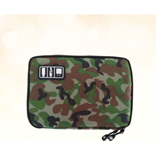 3pcs USB Cable Storage Bag Electronics Organizer Digital Gadget Case for Travel Storage 1