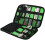3pcs USB Cable Storage Bag Electronics Organizer Digital Gadget Case for Travel Storage 5