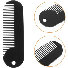 4pcs Portable Mini Beard Comb Travel for Men Mustache Styling Grooming Fine Tooth Hairdressing