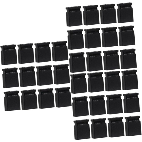 2000 pezzi Short DVD Header Cap Board Circuit Socket Caps Accessories Hard Drive Black Shunts Motherboards 2