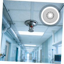 4-teiliges Set Abdeckplatten für Feuersprinkler an Decken von Wohn- und Gewerbegebäuden, dekorative Abdeckungen für Sprinklerköpfe