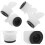 Lot de 4 bouchons de rechange étanches de 26,5 mm pour couvercles de bouillottes 8