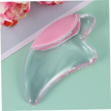 Tratamento de raspagem da placa de Gua Sha de cristal de 3pcs para a placa de cristal da barra de cura da terapia da pele