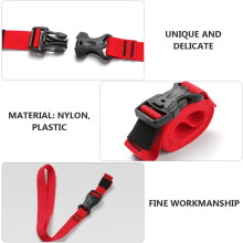 3pcs Outdoor Nylon Tie Down Straps with Buckle 1m Lashing Straps