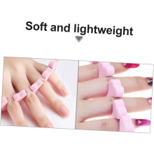 36pcs Manicure Dedo Separador Unha Arte Divisor Esponja Material Dedo Espaçadores para Pedicura Unha Ferramentas Acessórios