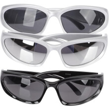 3er-Pack Party-Sonnenbrillen für Damen, leichtes, vielseitiges Sommer-Design