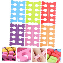36 séparateurs d'orteils pour manucure, en éponge, pour nail art et pédicure. Accessoires pour les ongles.