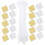 3pcs Multi-Purpose Zip Tie Adhesive Mounts Self Adhesive Cable Tie Holders for Cable Clips 1