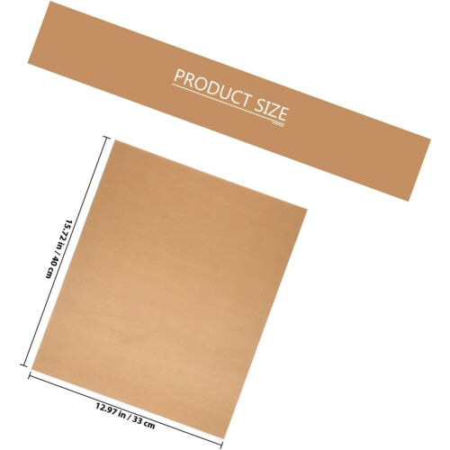 4Pcs Polymer Clay Baking Mat Non-Stick Reusable Tool Pad 40x33cm 1
