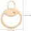 30Pcs Detachable Metal Zipper Pulls Replacement Tabs 2
