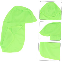 2 pezzi Cappello a coda Casco da equitazione Cappello Casco Teschio Casco Casco rigido Ombreggiatura Casco rigido Collo Ombreggiatura Casco rigido