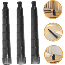 Flaschen künstliche Katzenschnurrhaare zum Basteln, 0,18 mm, weiß/schwarz, je 250 Stück.