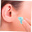 4sets Silicone Sound Insulation Earplugs for Students Invisible Sleeping Earplugs 4