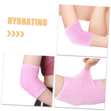 4 pares de coderas de gel hidratantes y protectoras para brazos.