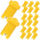 300pcs Lash Extension Glue Bottle Blocking Needles Glue Replacement Heads 6