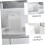 3pcs Refillable Plastic Pump Bottle Dispenser for Liquid Storage Container 3