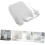 3pcs Refillable Plastic Pump Bottle Dispenser for Liquid Storage Container 8