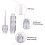 5pcs Empty Lip Gloss Tubes Containers Lip Gloss Bottle Refillable Plastic Bottle 3