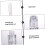 5pcs Empty Lip Gloss Tubes Containers Lip Gloss Bottle Refillable Plastic Bottle 5