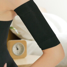 4 Paar formende Armstulpen zur Fettverbrennung – nahtlose, elastische Shapewear für Damen und Mädchen