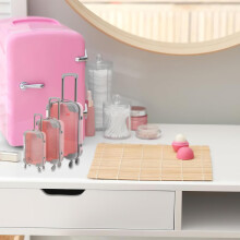3-delige wimperopbergdoos, mini-bagage-organizer voor wimperclusters, draagbare make-up reistas, wimperdoos