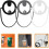 3pcs Silicone Cup Carrying Handle Thickened Strap Design Easy to Carry Versatile Milk Tea Cup Holder 1