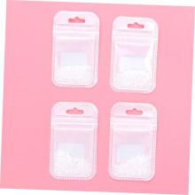 Confezione da 4 strass piatti per nail art, diamanti scintillanti per decorazioni unghie, fai da te e saloni di bellezza.