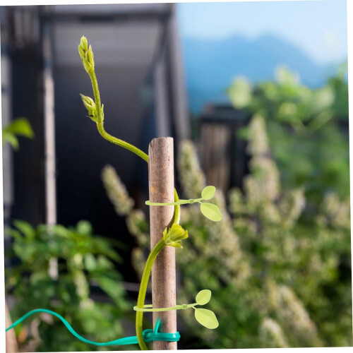 300 bridas de nailon con forma de hoja simulada para cables electrónicos.