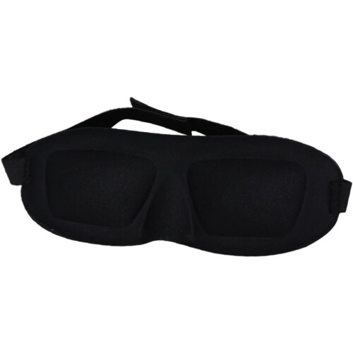 3 comfortabele slaapmaskers met ergonomisch ontwerp. 1