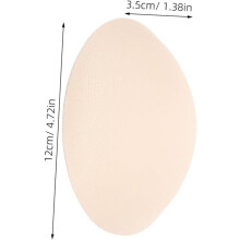 3 paar ronde borstpads met uitneembare inzetstukken voor sport, yoga, lingerie, zweetbestendig en wasbaar.