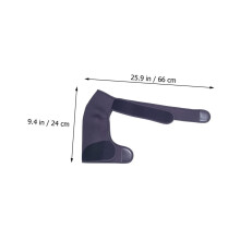 Lot de 3 manchons d'épaule portables pour un soutien professionnel et la protection de la coiffe des rotateurs et des lames.