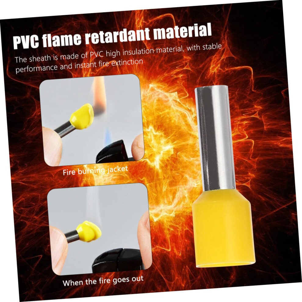 390Pcs Tubular Terminal Block Insulated Wire Crimp Connector Copper Wire Ferrule For Soldering Heat Shrink Connect 5455468334146