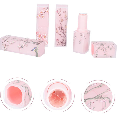 4 elegante, mattierte Lippenstifthülsen – einzigartige DIY-Lippenstiftbehälter 1