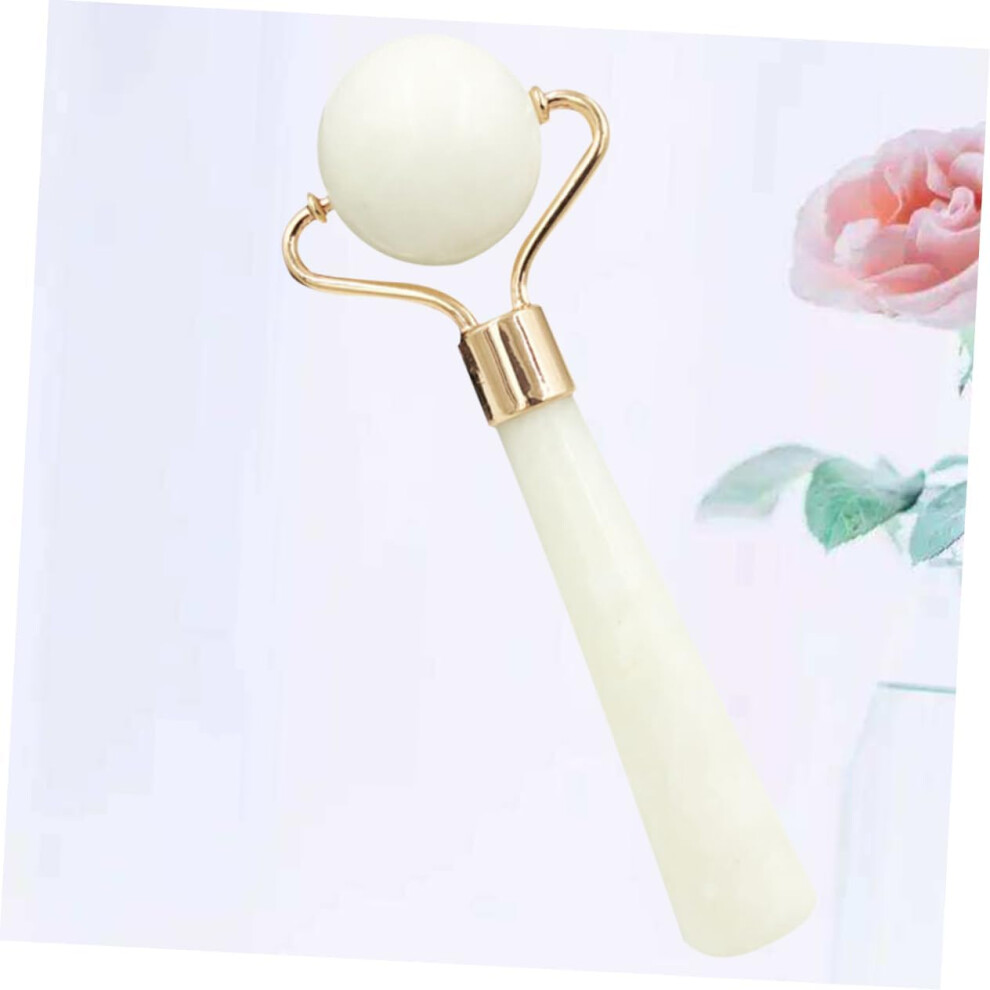 Hkhbjs 3Pcs Jade Roller Face Massage Tool Jade Stone Beauty Roller