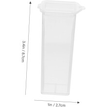 Caixas patológicas do slide dos canais fendadas dos corredores do slide 30pcs para gerenciamento fácil