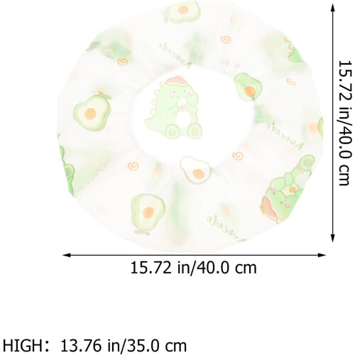 3 fundas para ventiladores de pie con diseño integral, material PEVA, fácil de cuidar. 1