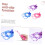 Verstellbares 3-teiliges Springseil-Set mit weichen, segmentierten Perlen 7