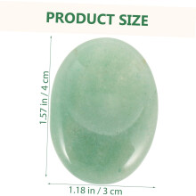 4pcs natural polegar pedra Mini massagem pedra portátil raspagem placa