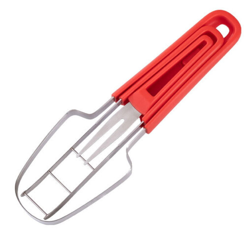 Vattenmelonutskärare i rostfritt stål, lätt att greppa, 1 bit