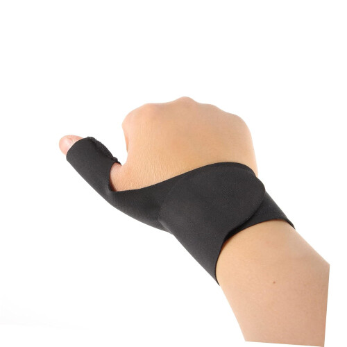5 pezzi Comodo tutore per pollice, supporto per dita e pollice infortunate, ideale per il recupero.