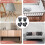 4pcs Multi-Function Chair Casters Replacement Feet Elevated Office Desk Chair Wheels Anti-Slip Fixed Stoppers 5