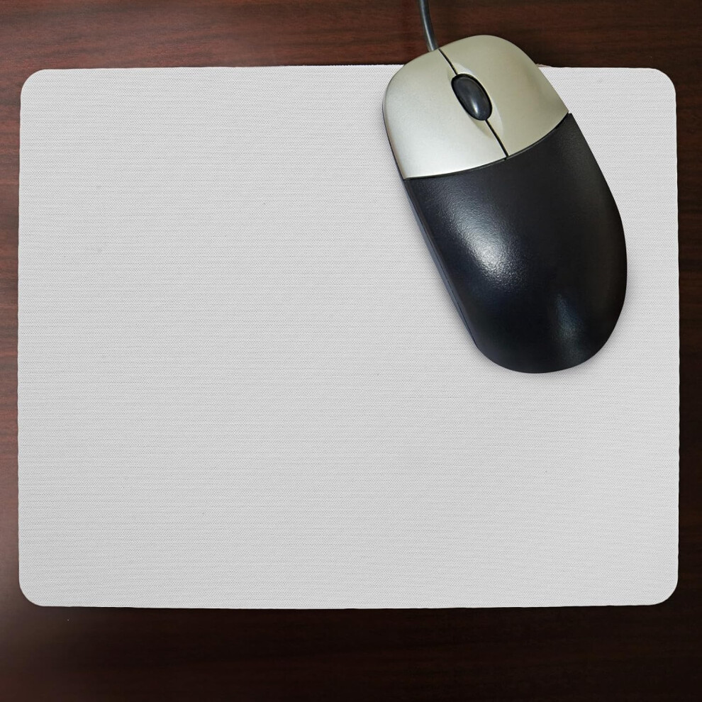 Photos - Mouse Pad HKHBJS 5Pcs Sublimation  Blanks 18X22X0.3Cm Rubber Gaming s White 
